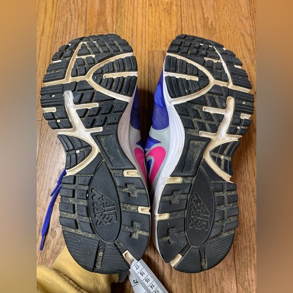 Nike Air Max Run Lite 4 Youth 5Y Purple Blue Pink Running Shoes Womens 6.5 - Picture 9 of 12